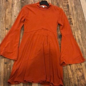 BCBGeneration bell sleeved mini dress